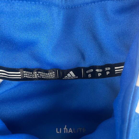 Adidas UCLA Women's Small Blue Gold ClimaLite Bruins Long Sleeve Track Jacket - Picture 3 of 12